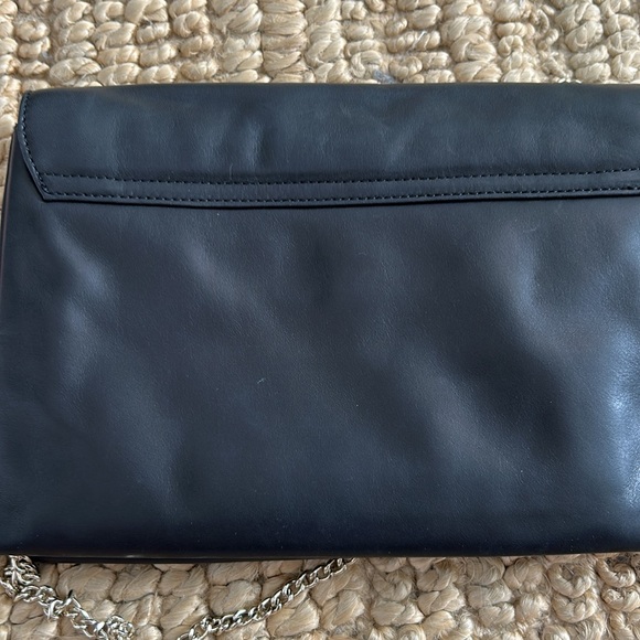 Loeffler Randall Black Chain Strap Crossbody Handbag - Picture 5 of 10